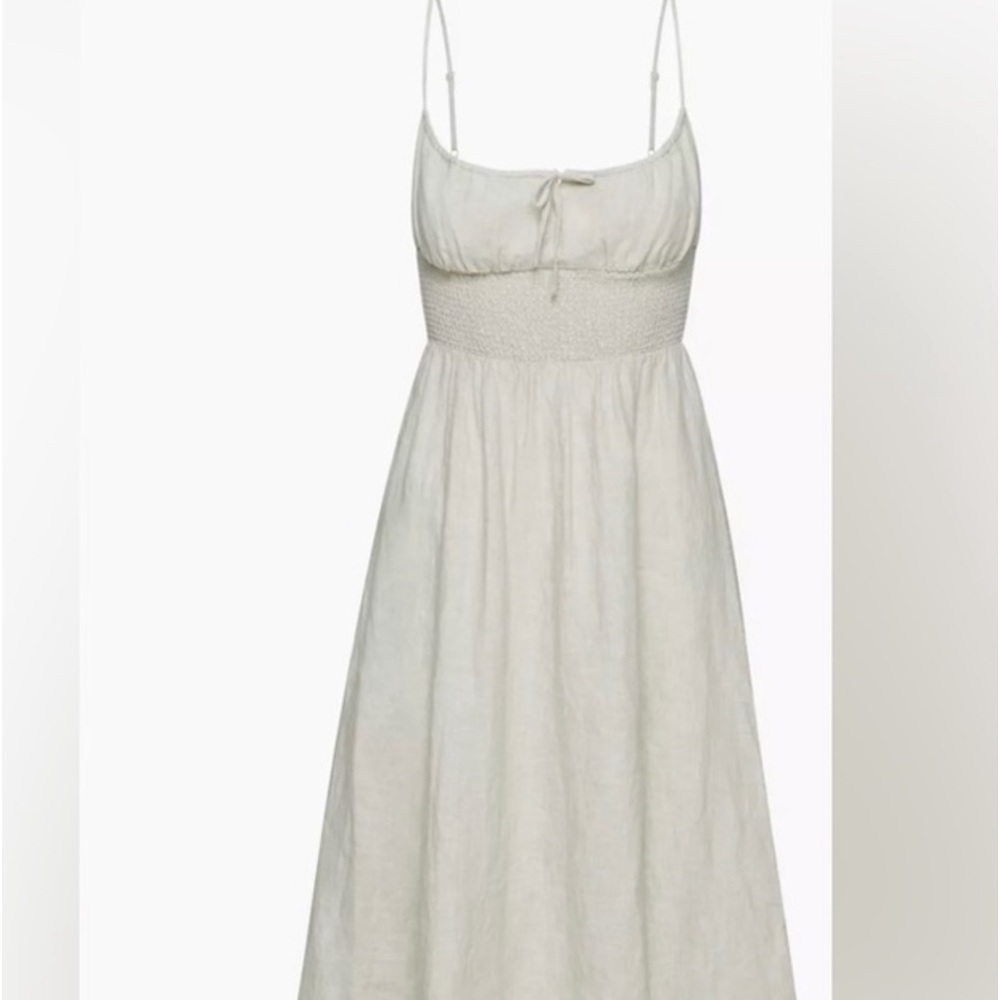 Aritzia linen dress